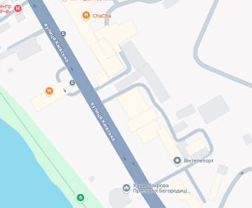 Карта Вінниці, мобільна версія